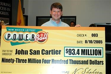 &quot;South Carolina Education Lottery Powerball Results